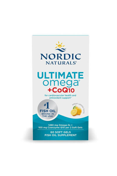 Nordic Naturals Ultimate Omega + CoQ10 60 Yumuşak Kapsül