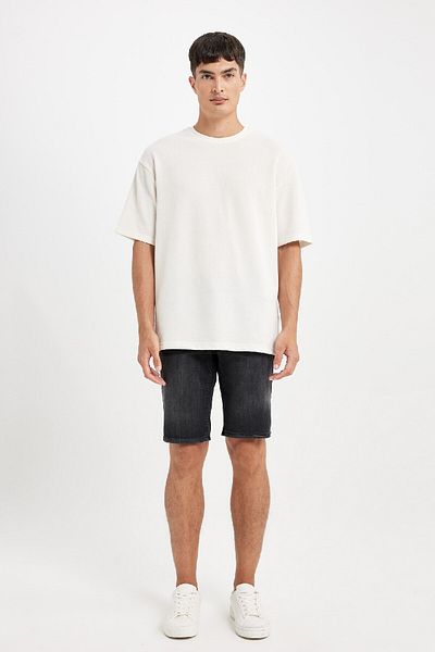 DeFacto Σορτς Jean Bermuda - Regular Fit D3960AX24SM