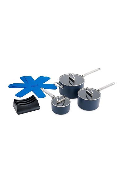 Joseph Joseph 45049 Space 9 Piece Sauce Pot Set with Lid