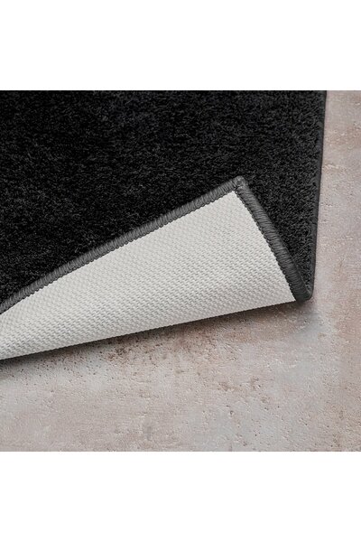 IKEA BACKMÅRA Bath mat, black, 50 x 80 cm
