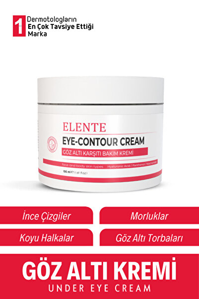 Göz Altı Torba Ve Morluk & Koyu Halka Karşıtı Yoğun Nemlendirici Göz Altı Aydınlatıcı Krem 100 ml