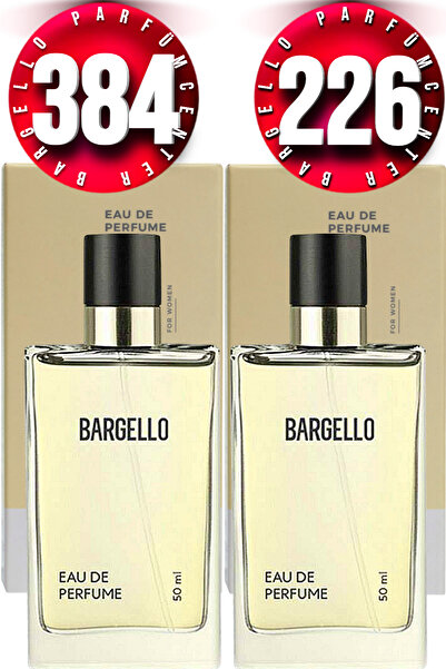 Bargello Parfüm 384 Kadın Parfüm Floral 50 Ml EDP + Bargello 226 Kadın Parfüm...