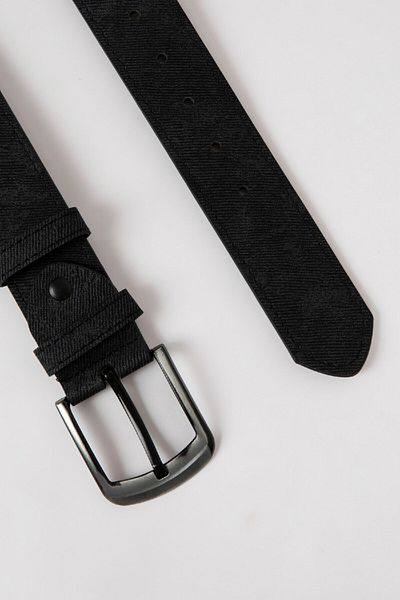 DeFacto Ανδρική Ζώνη Jean - Ορθογώνια αγκράφα, Faux Leather, D4555AXNS