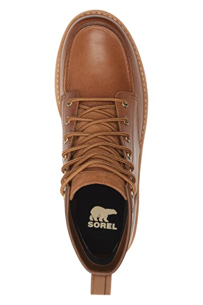 Sorel Herren Winterstiefel Stiefel Winterschuhe Slaptown 62 Moc Wp 2078331 Braun 242 Velvet Tan Leder Mit