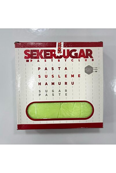 ŞEKER & SUGAR Şeker Sugar AÇIK YEŞİL (SU YEŞİLİ) Şeker Hamuru 1 KG