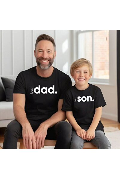 venüsdijital Cel mai bun tată Cel mai bun fiu Tată și fiu Tricou combinat (pretul este pentru 1 bucată.)