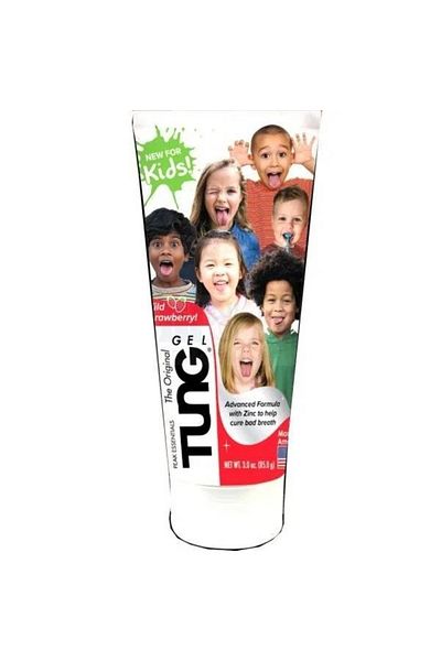 Tung 2 Packs of Tong Children's Tongue Cleaning Gel Strawberry Flavor 85g