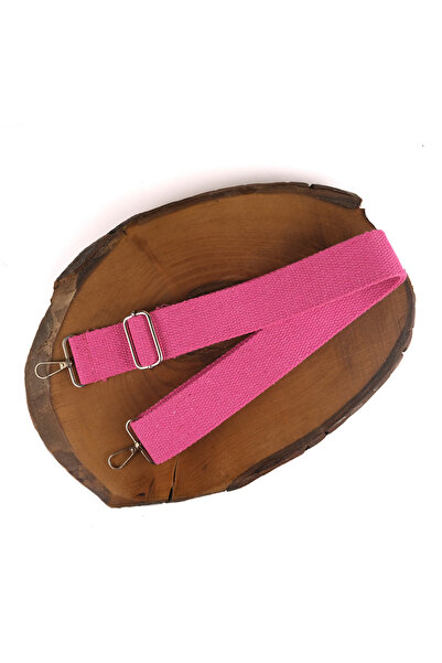 Prestij Boncuk نموذج حزام مقبض حقيبة القماش الوردي - يتضمن التعديل