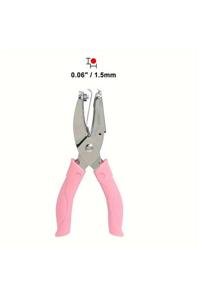 Choice 1.5mm Round hole 1PC Cute Metal Handheld Paper Punch Scrapbooking Clothes Single Hole Punches Star H