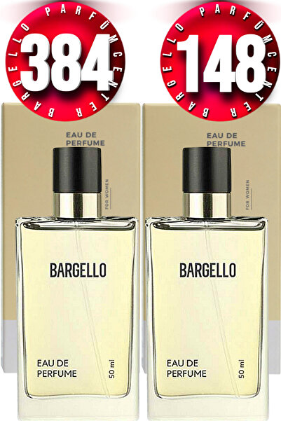 Bargello Parfüm 384 Kadın Parfüm Floral 50 Ml EDP + Bargello 148 Kadın Parfüm...
