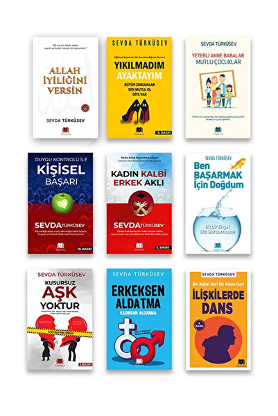 Parana Yayınları Sevda Türküsev - 9 Kitap Set Takım