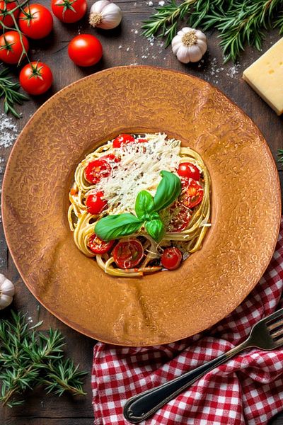 İREA PORSELEN Ruw Savana 24cm Porcelain Pasta Plate and Salad Plate
