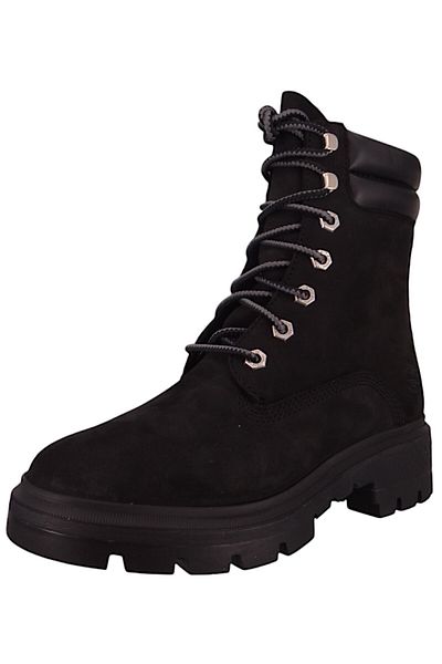 Timberland Damen Winterstiefel Stiefel Cortina Valley WP TB1A5NBY015 Schwarz Jet Black Leder mit GreenStride?