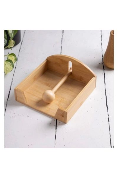 KfksStore Wooden Napkin Holder
