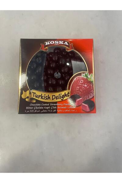 Koska ÇİLEKLİ NARLI LOKUM DRAJE 220 GR 1 ADET