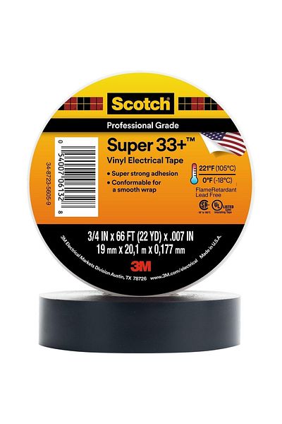 3M Scotch® Vinyl Electrical Tape Assorted Pack (19 mm x 20.1 m, Pack of 5)