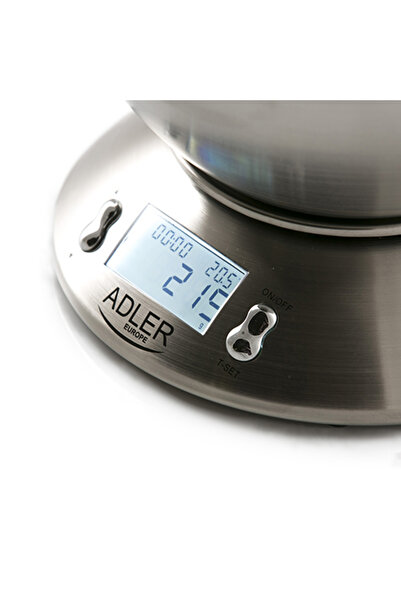 adler Kitchen Scale Ad 3134, Stainless Steel, 5 Kg