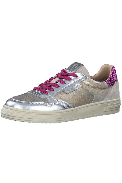 Tamaris Damen Low Sneaker Low Top 1-23617-42 Mehrfarbig 902 Multicolor Lederimitat/ Textil Mit Removable Soc
