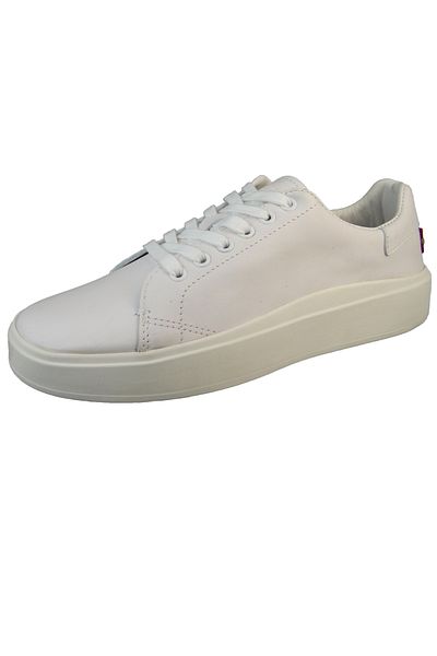 Levi's Herren Sneaker Low Gibbs Low Top 234736-702 Weiß 50 Brilliant White Leder