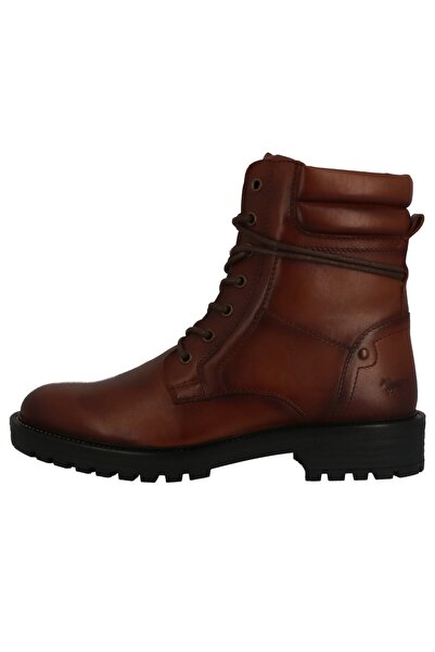 Mustang Damen Elegante Stiefelette 15m5012002 Braun 205 Cognac Leder