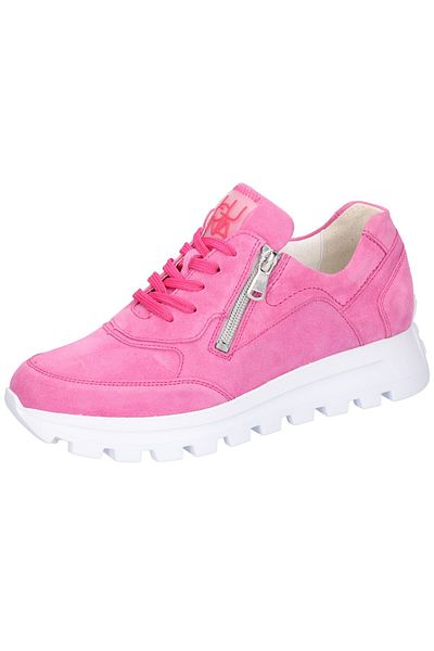 Waldläufer Damen Low Sneaker H-ajala 993003-195 Rosa 233 Orchid Leder