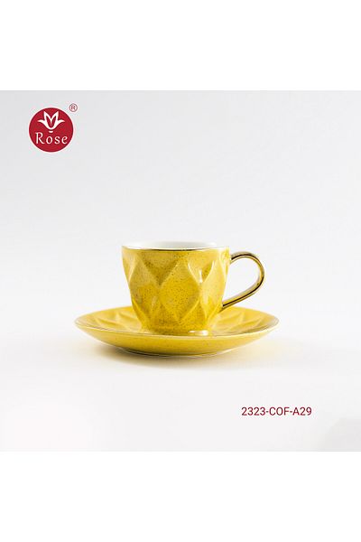 Rose CR-2323-COF-A29 - Turkish Coffee Cups