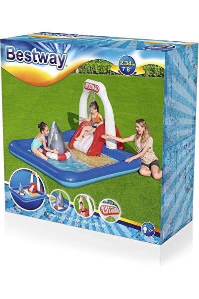 BESTWAY Bestway Lifeguard Tower Play Center 7'8x6'8x51 inch 53079