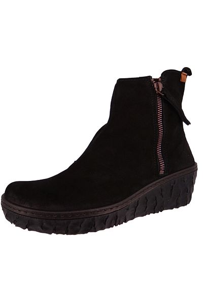 El Naturalista Damen Elegante Stiefelette YGGDRASIL N5167 Schwarz Black Leder