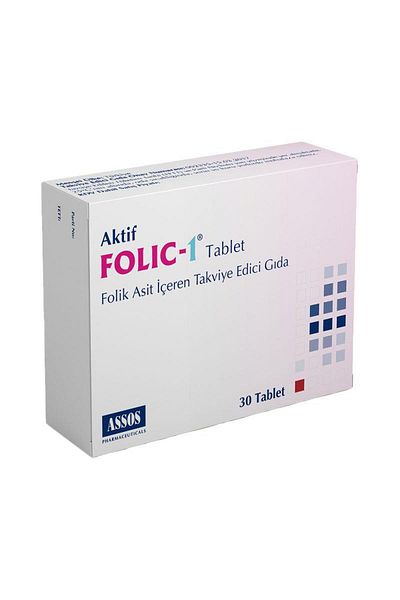 Assos Folic-1 30 Tablets