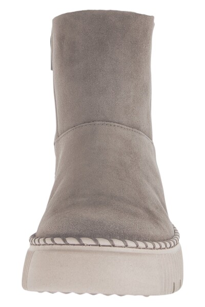GABOR Damen Elegante Stiefelette F-weite Warmfutter 73.542 Grau 18 Mohair Leder