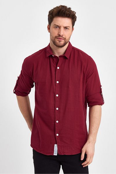 Weyeze Linen Ae-Y13007Lns Basic Shirt