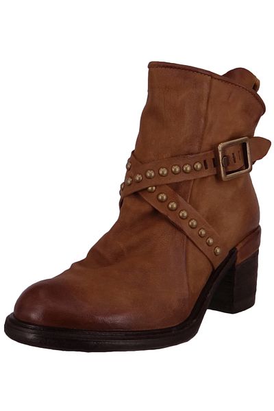 A.S.98 Damen Elegante Stiefelette 4004 Jamal A24223-0101 Braun 6285 Daino Leder