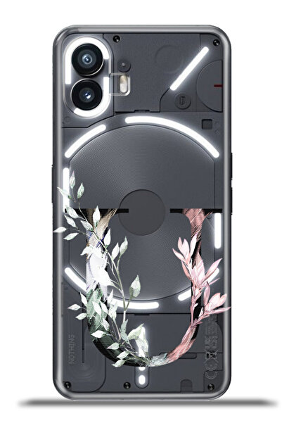 NOTHING Phone 2 Uyumlu Kılıf Kapak Esnek Silikon Kamera Koruma Kişiye Özel Ha...