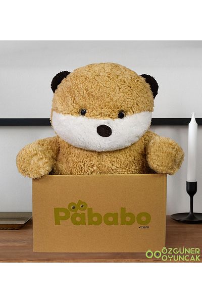 Özgüner Oyuncak Pababo Gift Boxed Puck Dog Plush Toy