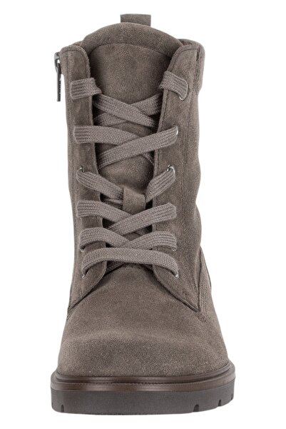 GABOR Damen Elegante Stiefelette F-weite 74.651 Grau 14 Mohair Leder