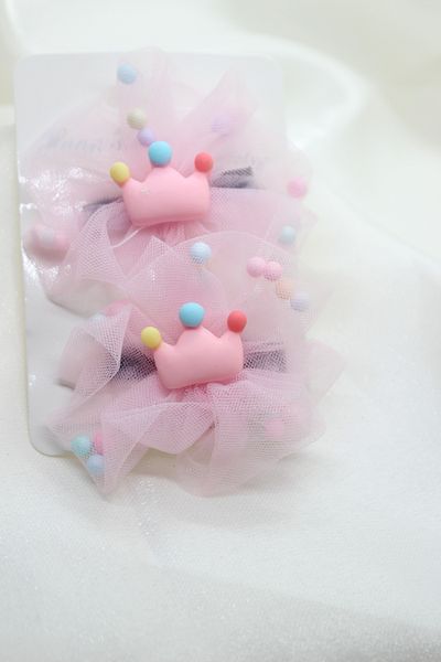 CLARİS Princess Crown Girl's Tulle School Buckle