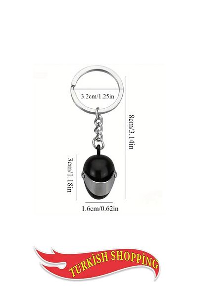 shop Mini Motorcycle Helmet Keychain Zinc Alloy