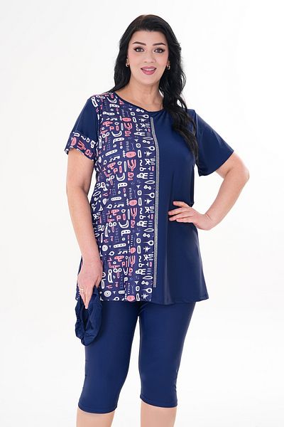 REMSA Large Size Short-Sleeved Semi-Closed Textile Monkey Day 2518 Graffiti