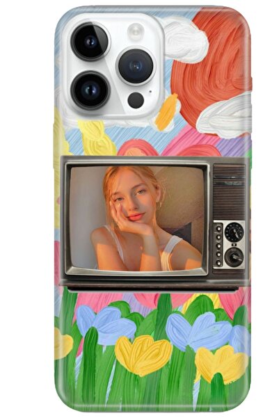 cupcase Apple Iphone 15 Pro Max Silikon Esnek Kişiye Özel Fotoğraflı Resimli ...