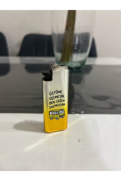 Mry METAL KILIFLI TAŞLI BASKILI ÇAKMAK