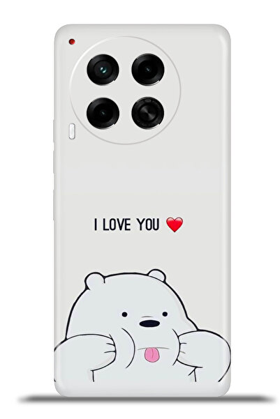 TECNO Camon 30 Uyumlu Kılıf Kapak Esnek Silikon Kamera Koruma 4k Desenli - De...