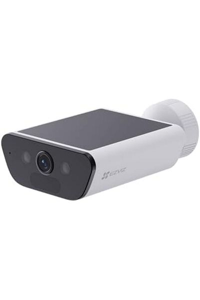 EZVIZ CB5 4K Solar Security Camera Outdoor Wireless 2-IN-1 Built-in Solar Panel, Color Night Vision,
