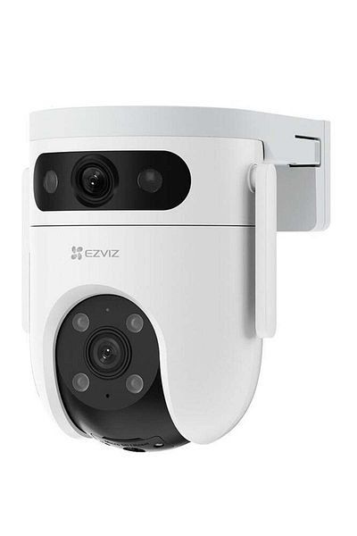 EZVIZ كاميرا H9c مزدوجة العدسة بدقة 3K مع إمكانية التصوير بزاوية وإمالة وواي فاي