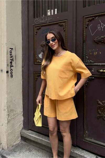 Asil Acar Home Eyesof Freesia Regular T-Shirt Suit 9348-08