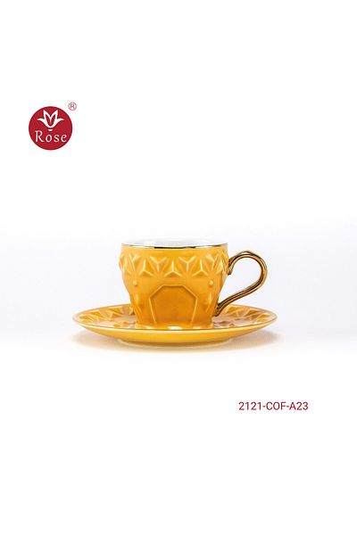 Rose CR-2121-COF-A23 - Turkish Coffee Cups