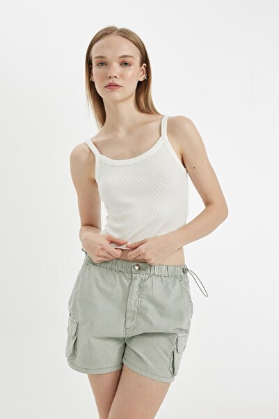 DeFacto Coool Fitted Vücuda Oturan Fitilli Kaşkorse Askılı Basic Düz Atlet B0563ax24au