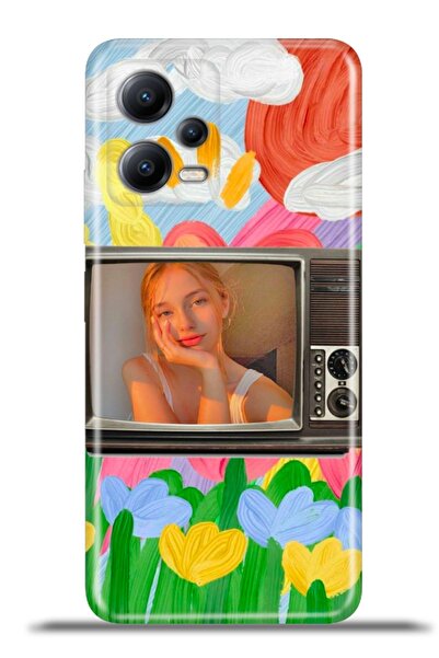 cupcase Xiaomi Redmi Note 12 5g Silikon Esnek Kapak Kamera Koruma Kişiye Özel Fotoğraflı Resimli - Tv Ekranı
