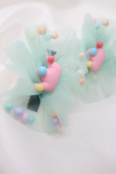 CLARİS Princess Crown Girl's Tulle School Buckle