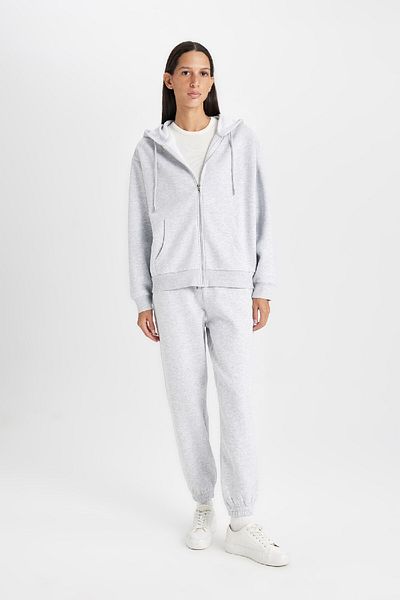 DeFacto Tlusté tepláky Jogger, elastický pas, šněrovací kapsa V2700Az24Wn