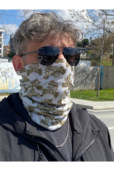kurukafagift BUFF Motorcu Maske Outdoor Boyunluk Unisex Bandana Motor Baskılı